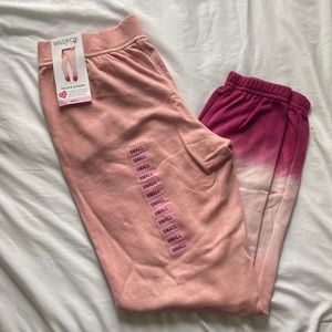 size small tie dye joggers